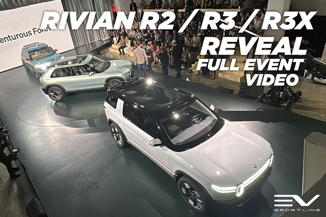 Rivian R2, R3 & R3X Reveals in Laguna Beach!