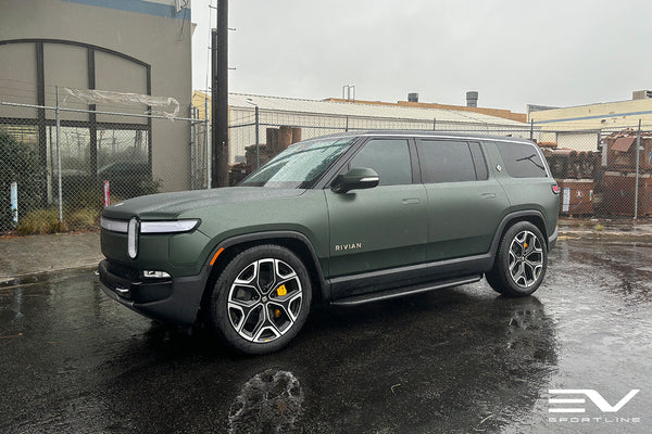 Xpel Stealth Rivian R1s With Triple Square Running Boards Ev Sportline The Leader In 2348