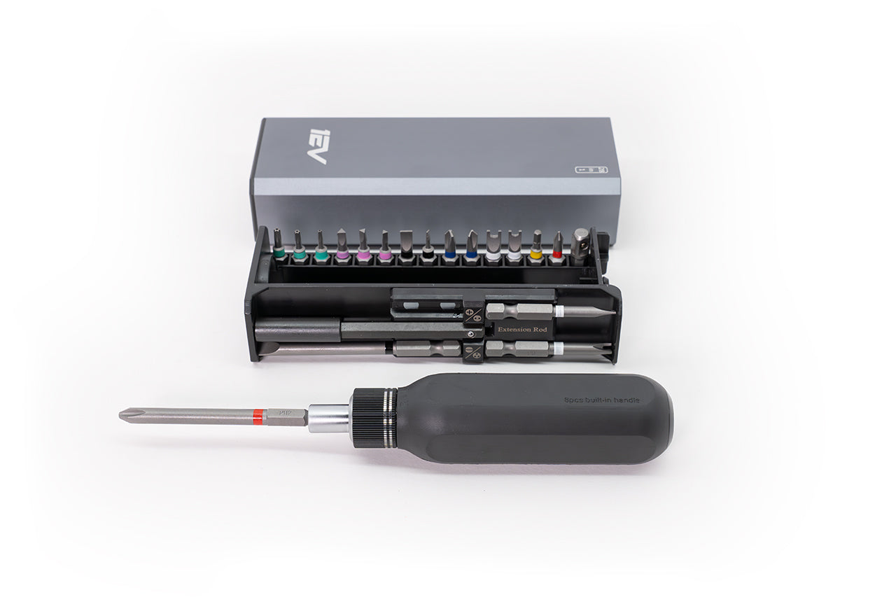 Multi-Bit Ratcheting Driver Tool for Cybertruck Adventuring