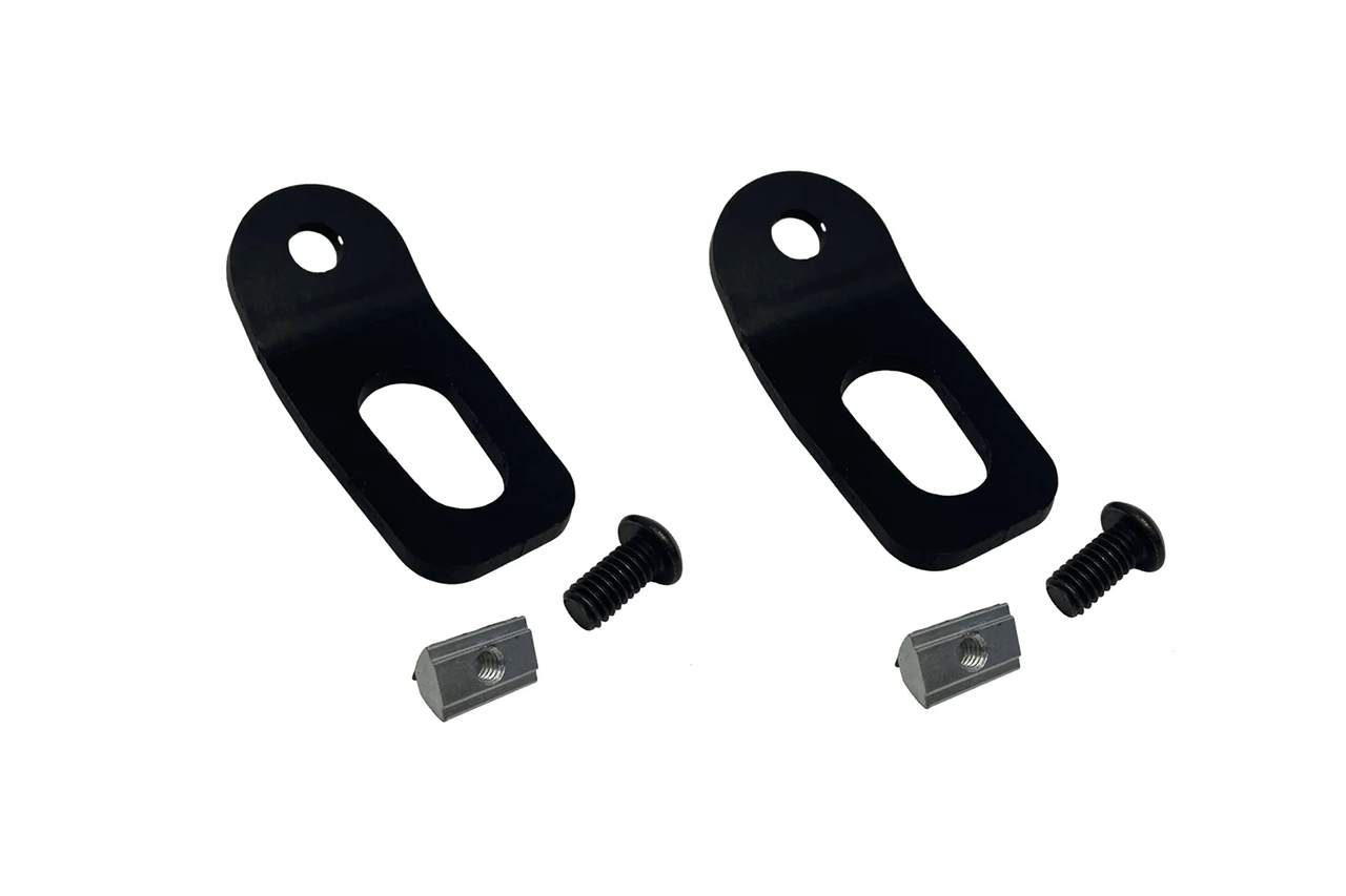 Bed and Roof Rack Crossbar T-Slot Tie Down Point Brackets for Rivian by Range Industries