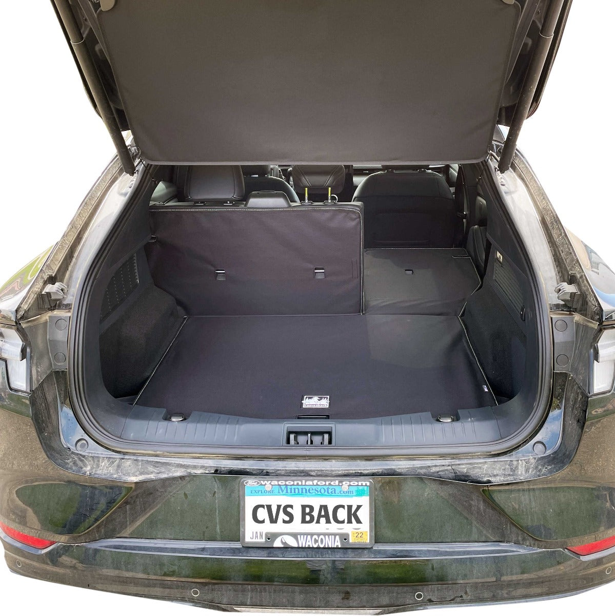 Rear Cargo and Back Seat Down Canvasback Liner and Surface Covers for 2021-2026 Ford Mustang Mach-E