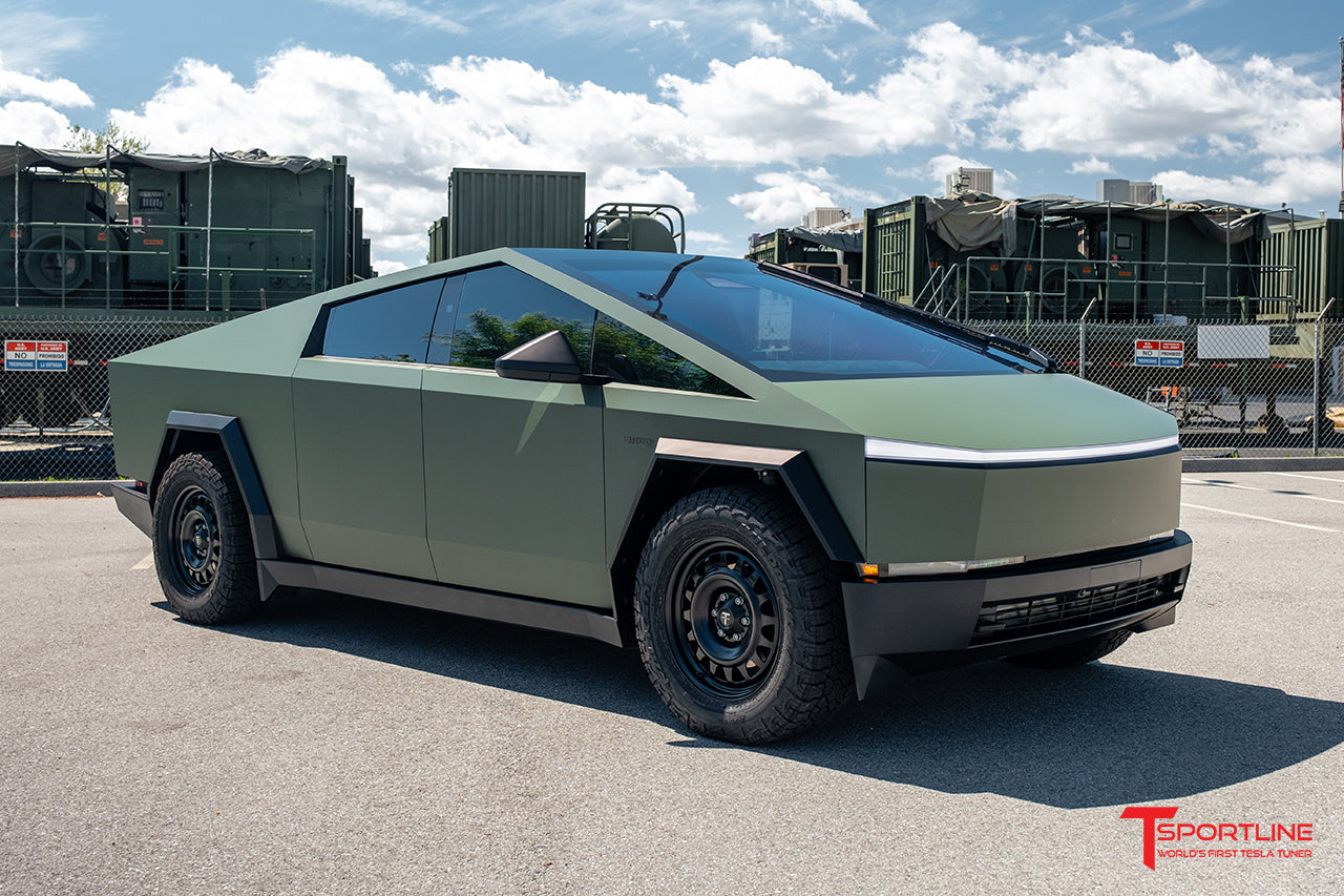 Tesla Cybertruck 'Cyber Steelie' 20" T Sportline TCS Steel Wheels