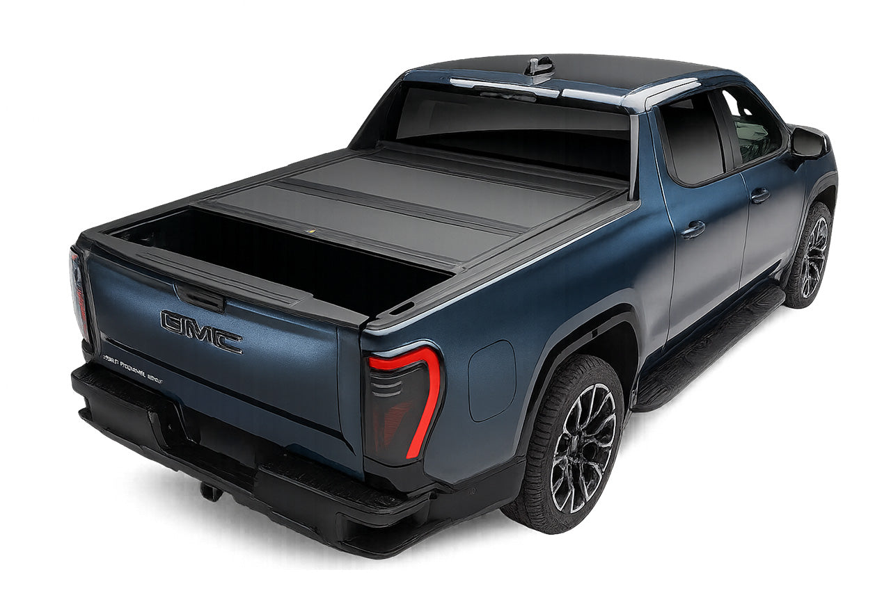 Chevy Silverado EV / GMC Sierra Truck Hard Folding Tonneau Bed Cover by Bakflip