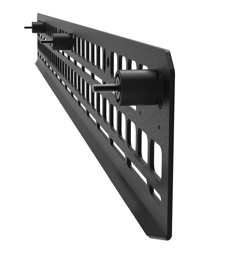 BuiltRight Bedside (Bed Inner Side) Mounting & Storage MOLLE Panel Kit Rack System for Rivian R1T