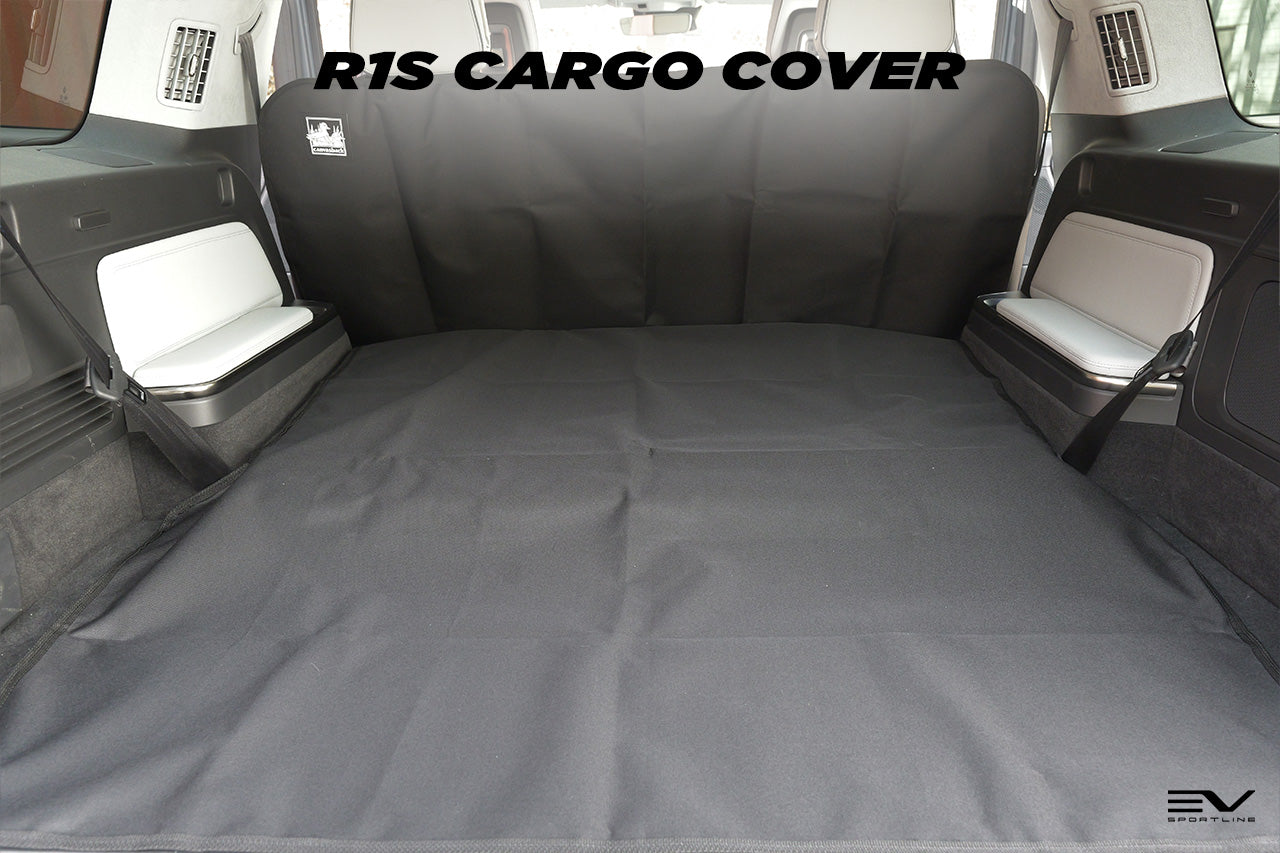 Rear Cargo and 2nd / 3rd Row Seat Down Canvasback Liner and Surface Covers for Rivian R1S