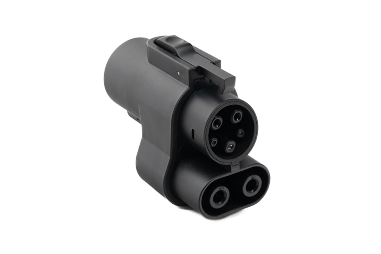 Tesla NACS to CCS1 Typhoon Charger Adapter Plug - DC Level 3 Charging / V3 - V4 Supercharger Approved - for Rivian, Lucid, Ford, and More