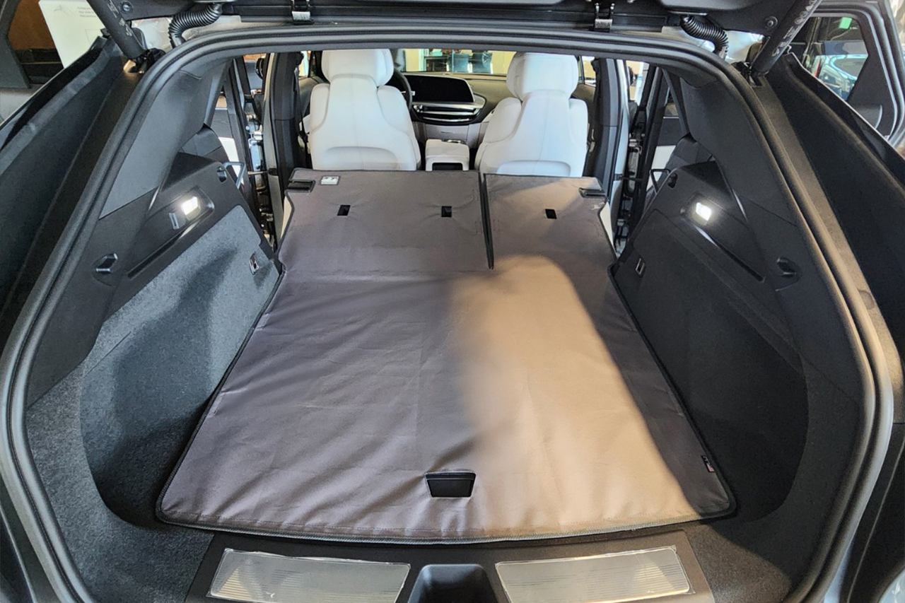 Rear Cargo and Back Seat Down Canvasback Liner and Surface Covers for Cadillac Lyriq