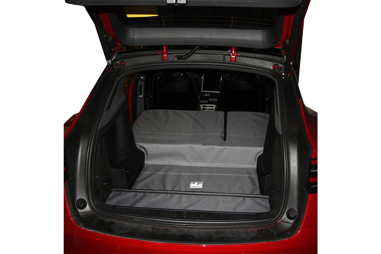 Rear Cargo and Back Seat Down Canvasback Liner and Surface Covers for 2016-2021 Tesla Model X