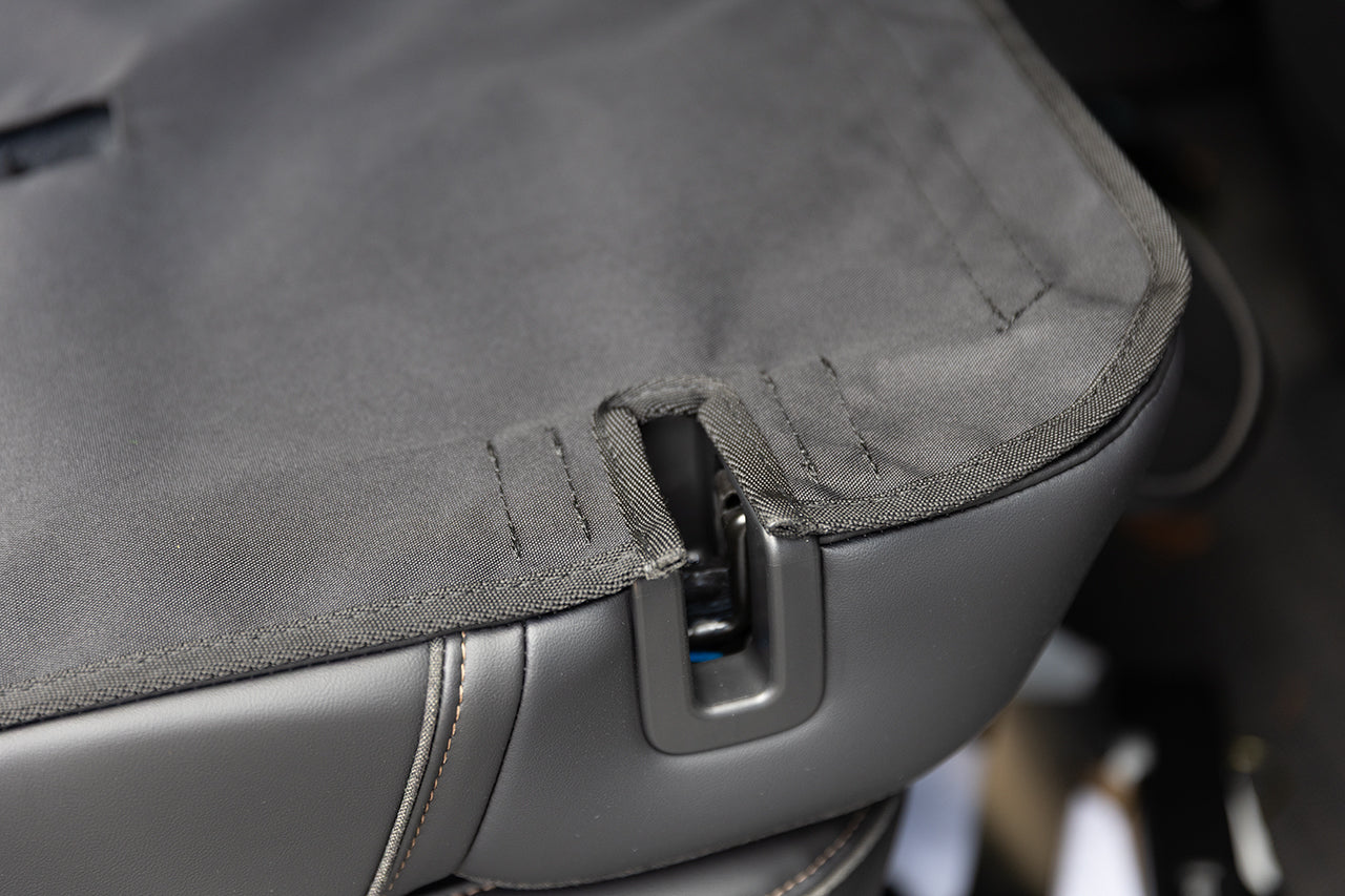 Rear Cargo and Back Seat Down Canvasback Liner and Surface Covers for Rivian R2