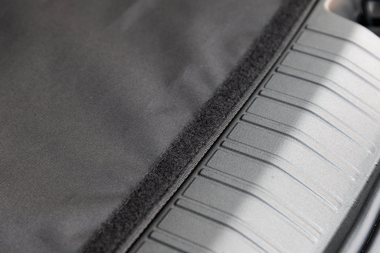 Rear Cargo and Back Seat Down Canvasback Liner and Surface Covers for Rivian R2