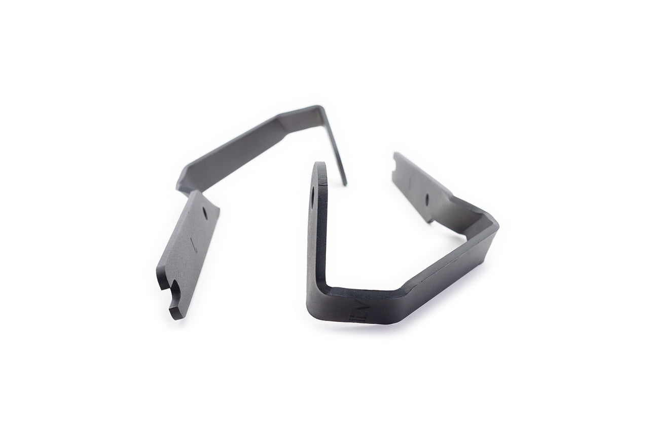 Team 1EV A-Pillar Hood Hinge LED Ditch Light Brackets for Rivian R1T / R1S