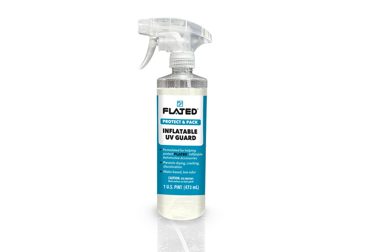 FLATED UV Guard Protection Spray for Inflatable Truck Bed Shell Cap Covers