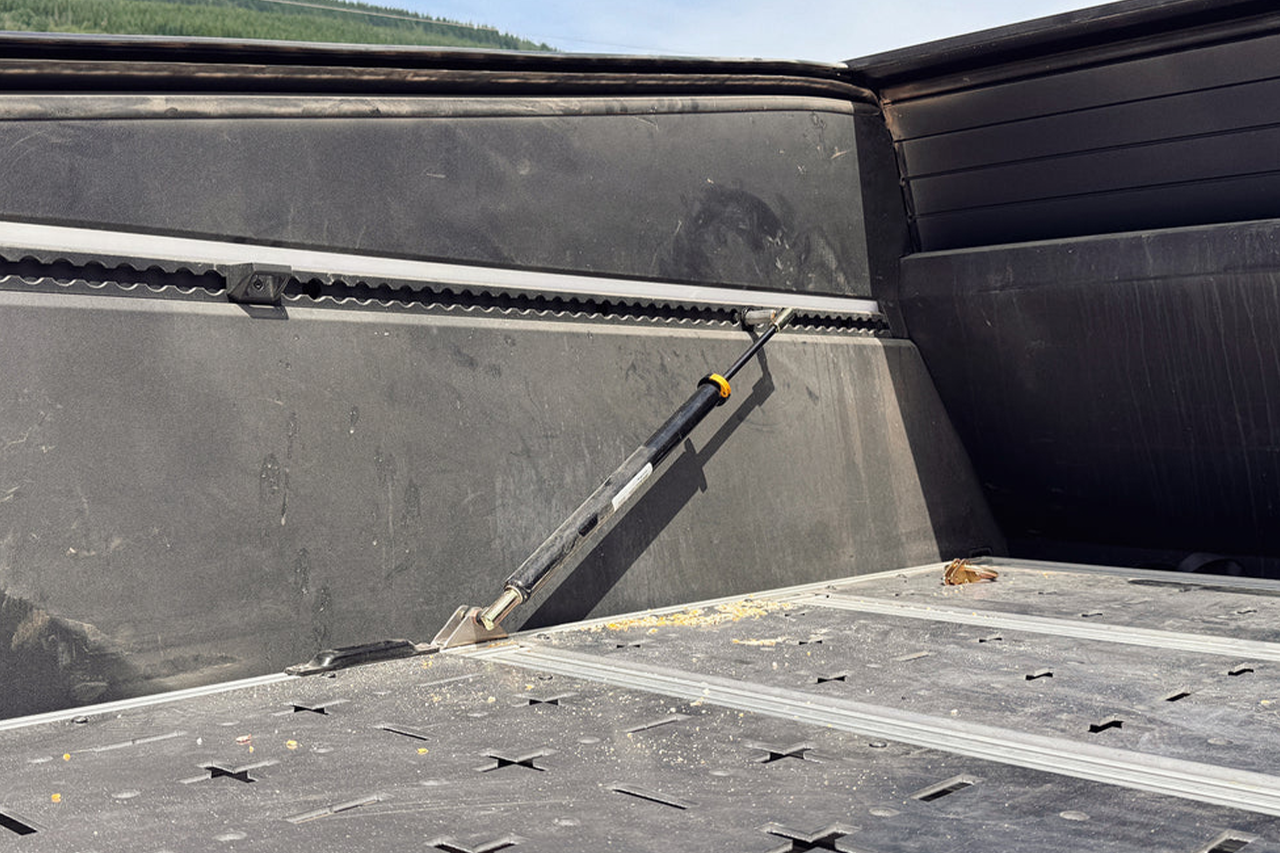 Full Length Slide-Out E-Track Bed Frame & Storage System for Tesla Cybertruck - by Fruble