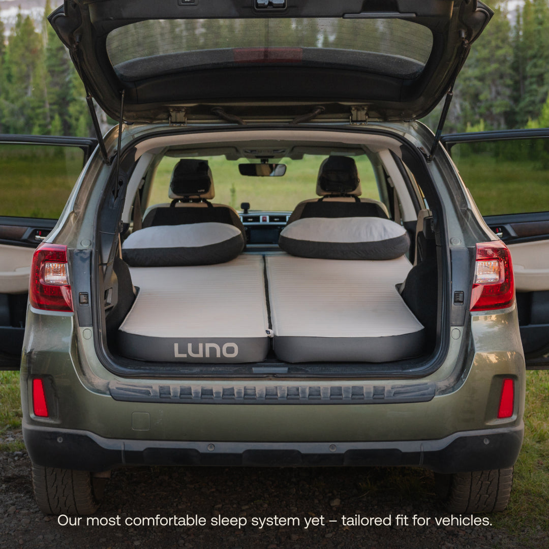 Luno Premium Custom Fit AIR+FOAM PRO Vehicle Mattress for Camp / Overland