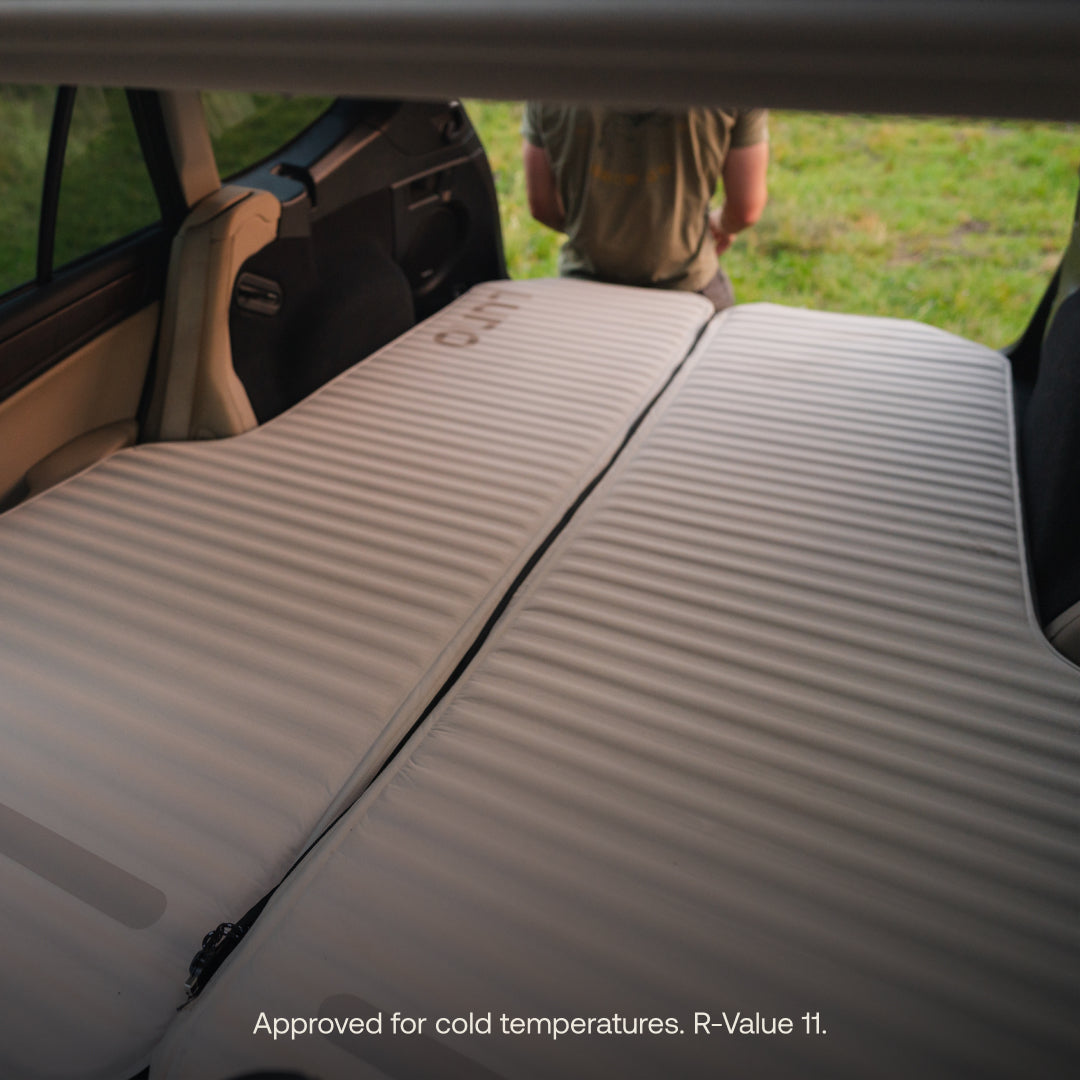 Luno Premium Custom Fit AIR+FOAM PRO Vehicle Mattress for Camp / Overland