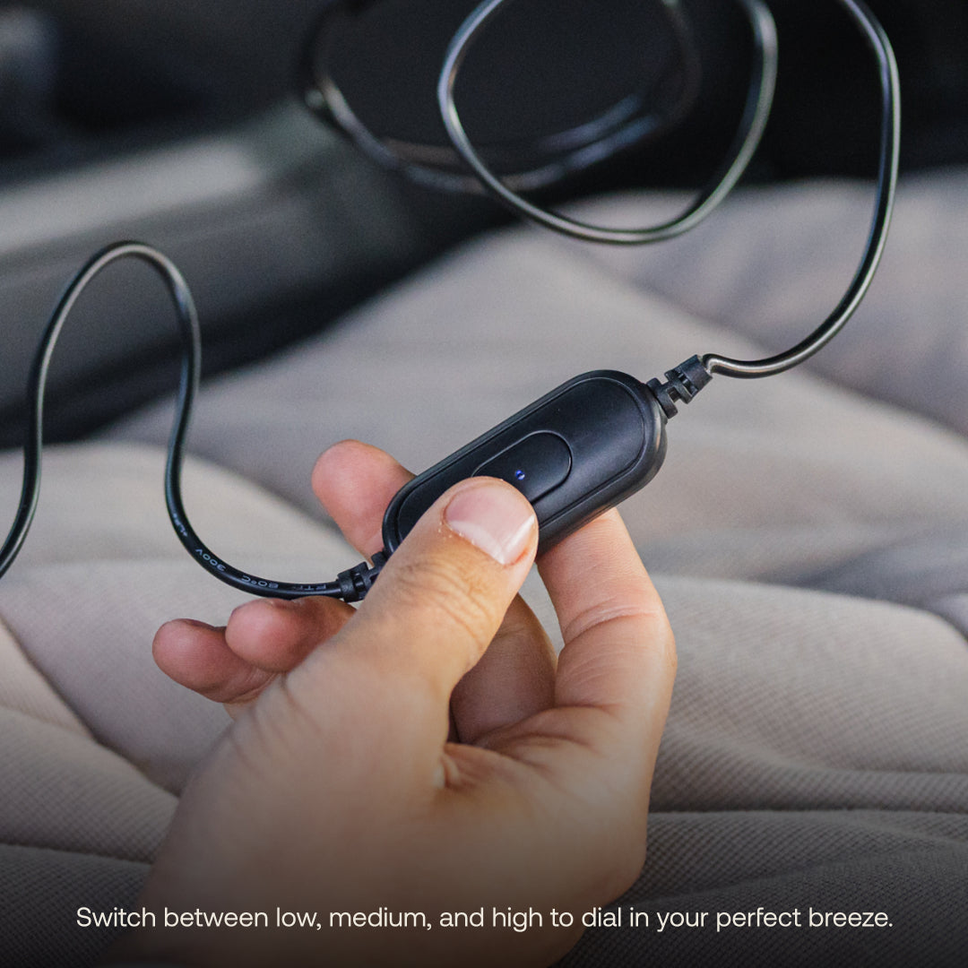 Luno In-Vehicle or Tent Portable Camping Fan