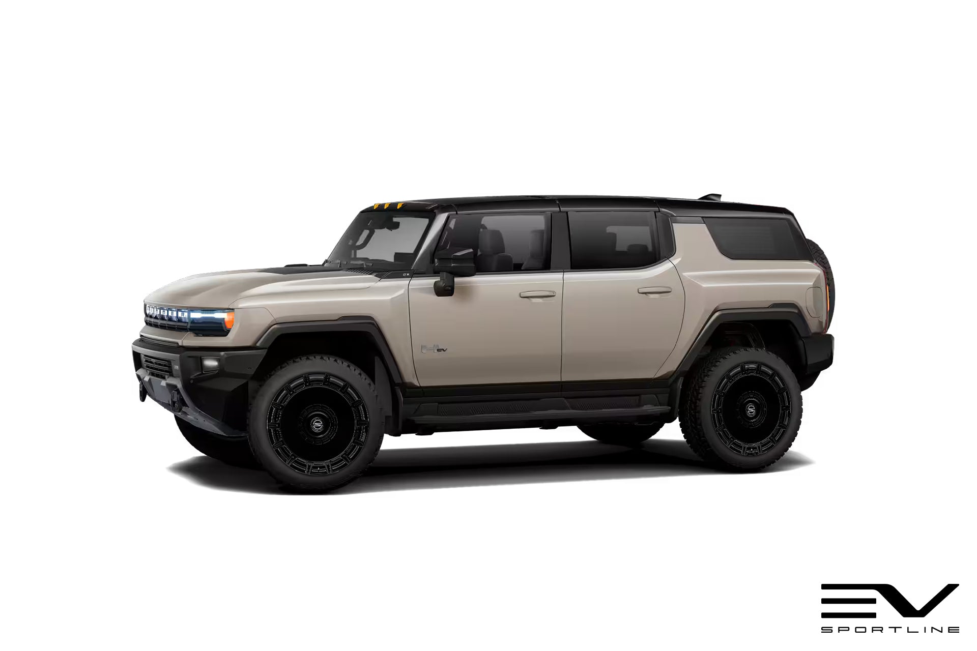 Apollo 24" GMC Hummer EV Full Face Wheel & Tire Package (Set of 4 or 5)