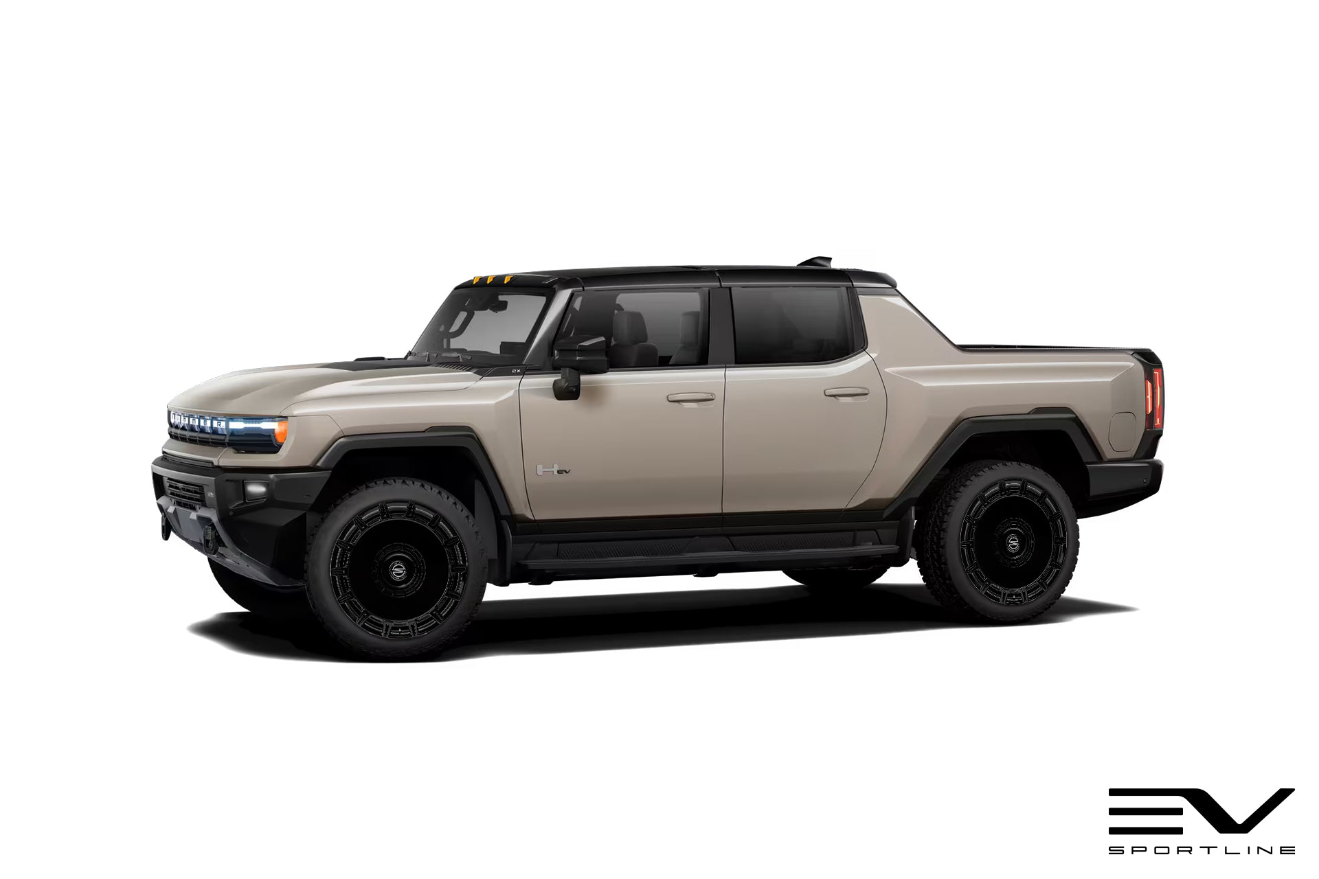 Apollo 24" GMC Hummer EV Full Face Wheel & Tire Package (Set of 4 or 5)