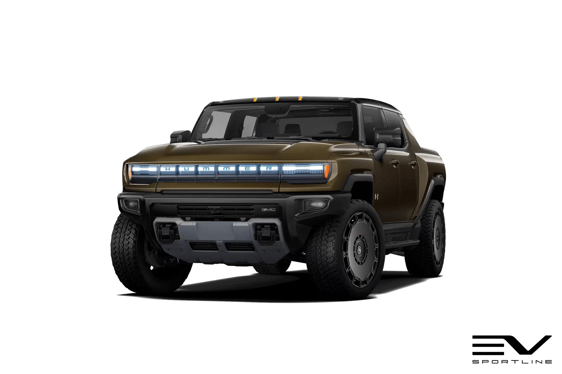 Apollo 24" GMC Hummer EV Full Face Wheel & Tire Package (Set of 4 or 5)