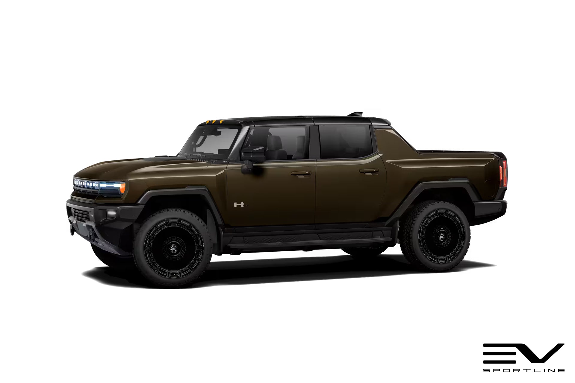 Apollo 24" GMC Hummer EV Full Face Wheel & Tire Package (Set of 4 or 5)