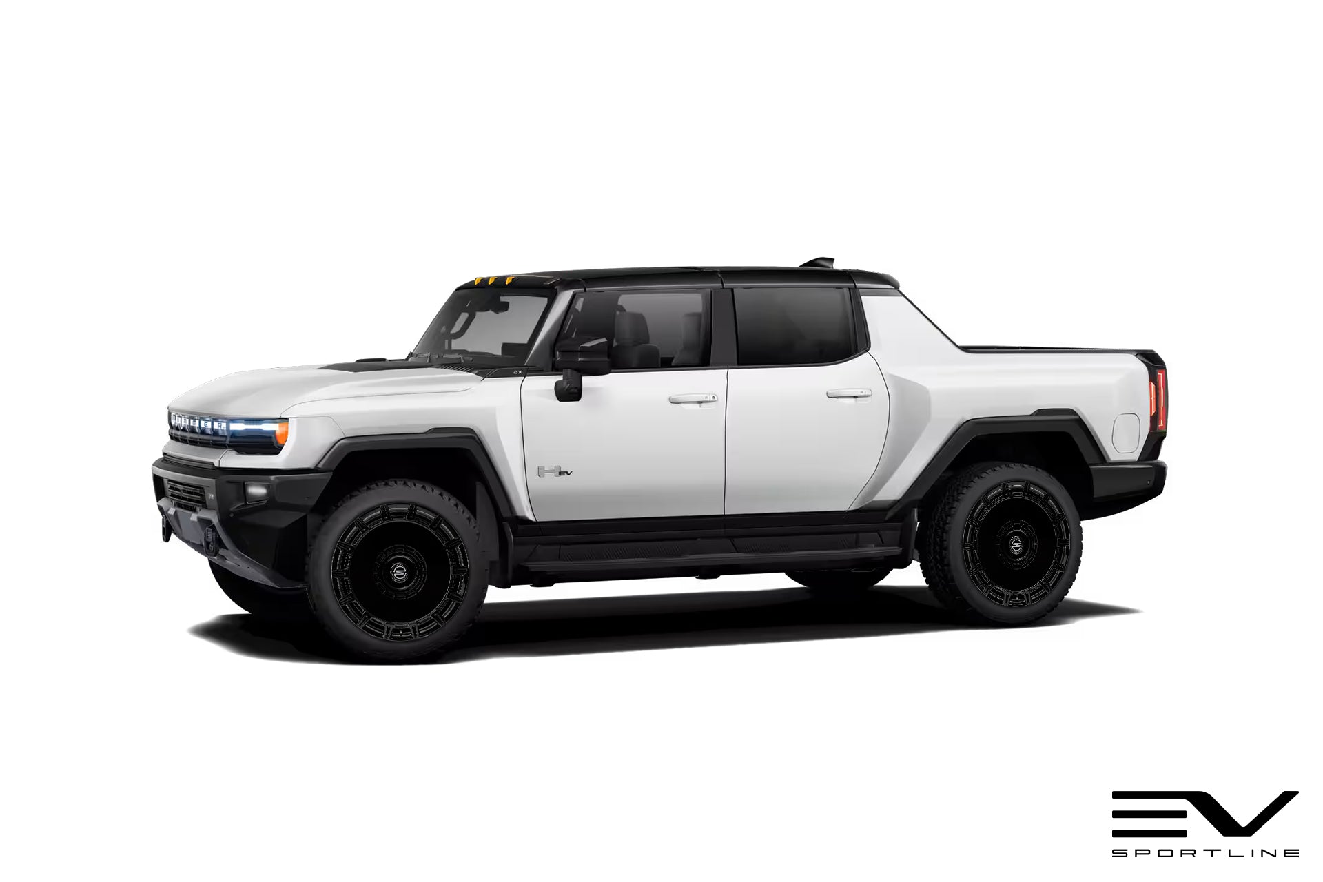 Apollo 24" GMC Hummer EV Full Face Wheel & Tire Package (Set of 4 or 5)