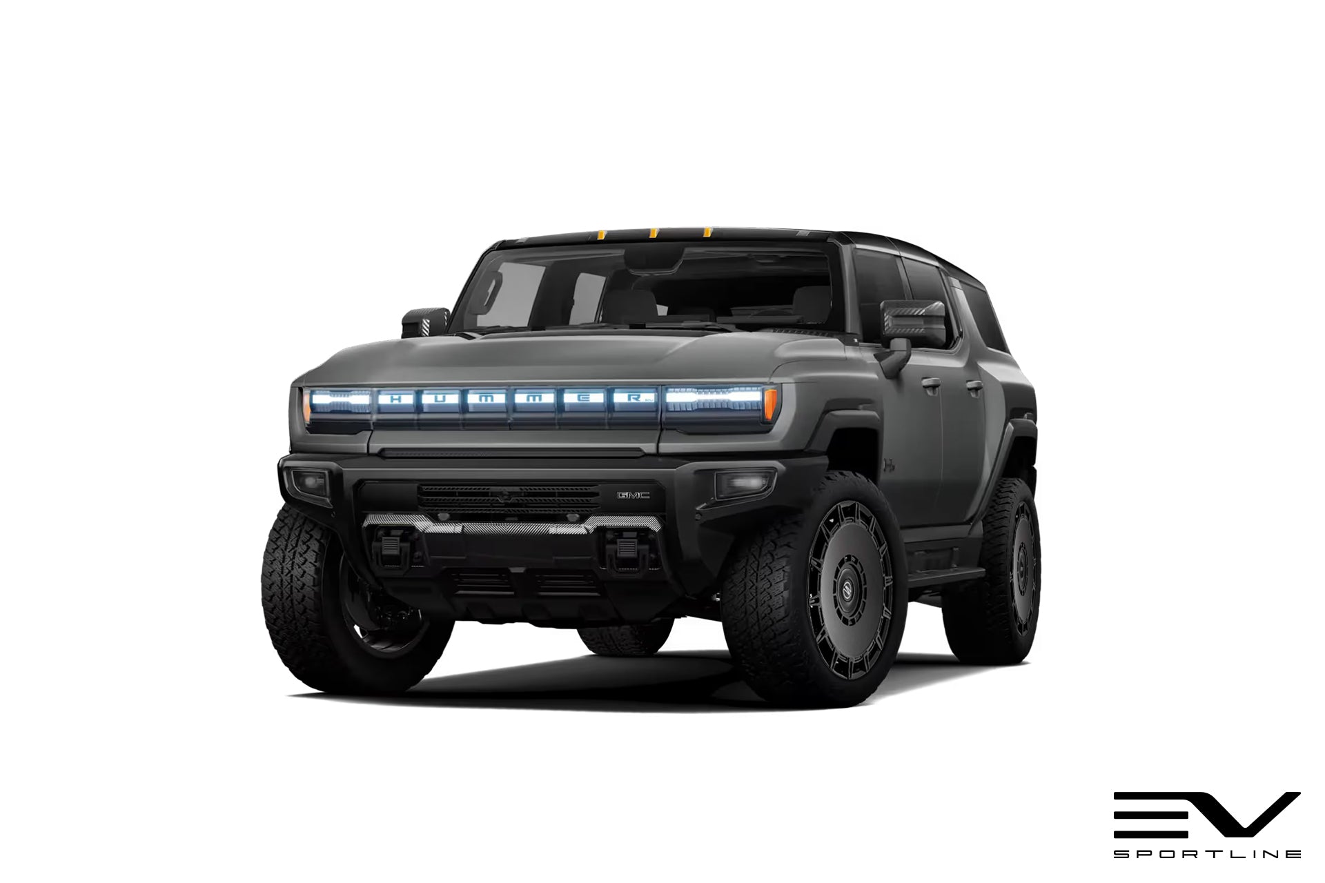 Apollo 24" GMC Hummer EV Full Face Wheel & Tire Package (Set of 4 or 5)