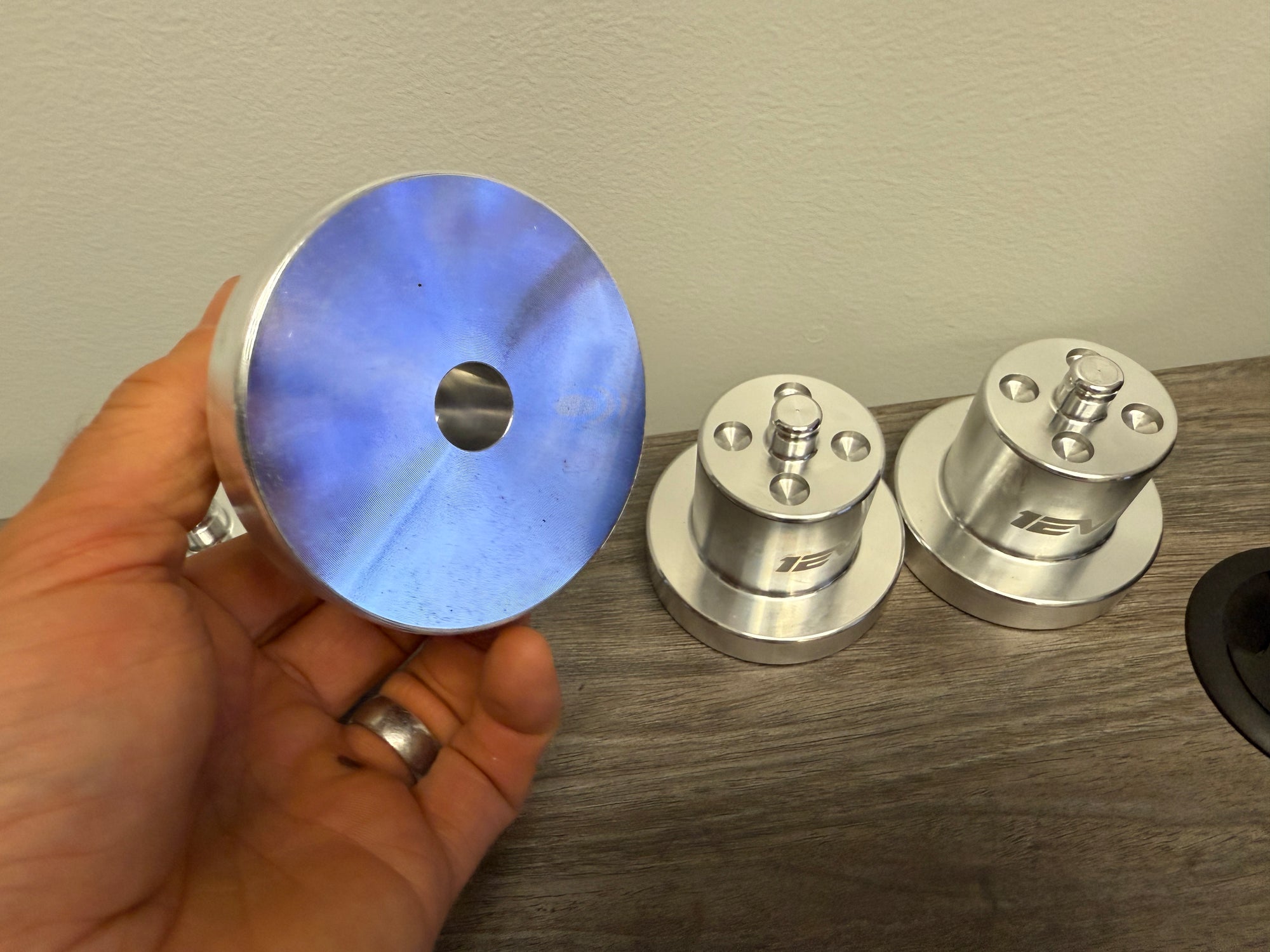 BLOW OUT SPECIAL! Jack Pad Pucks - RMaxx Billet Aluminum for Rivian R1T / R1S