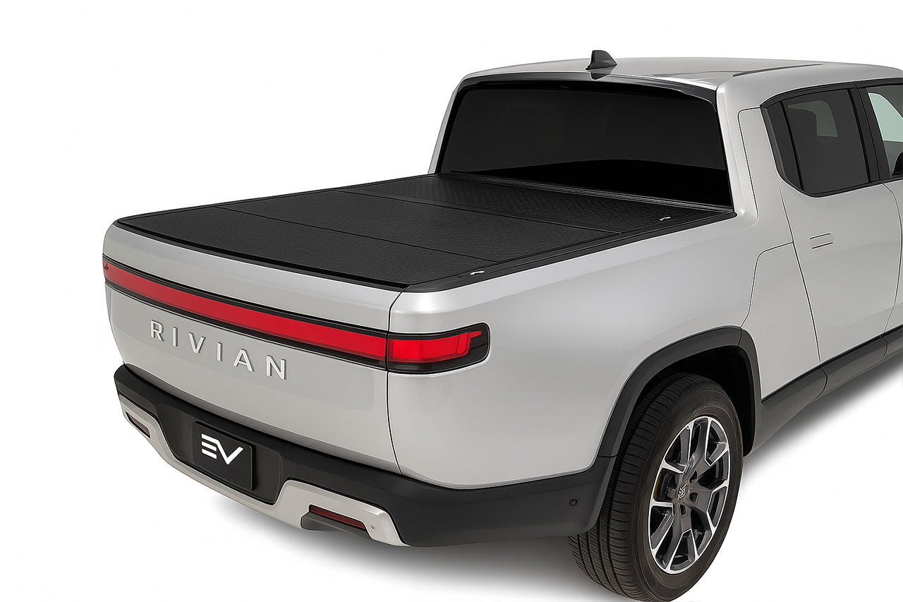Agri-Cover Access LOMAX Hard Folding Tonneau Bed Covers for Rivian R1T
