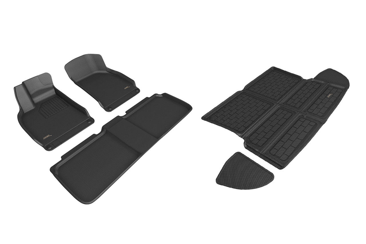 Lucid Air All Weather Custom Fit Floor Mats by 3D Kagu Maxspider