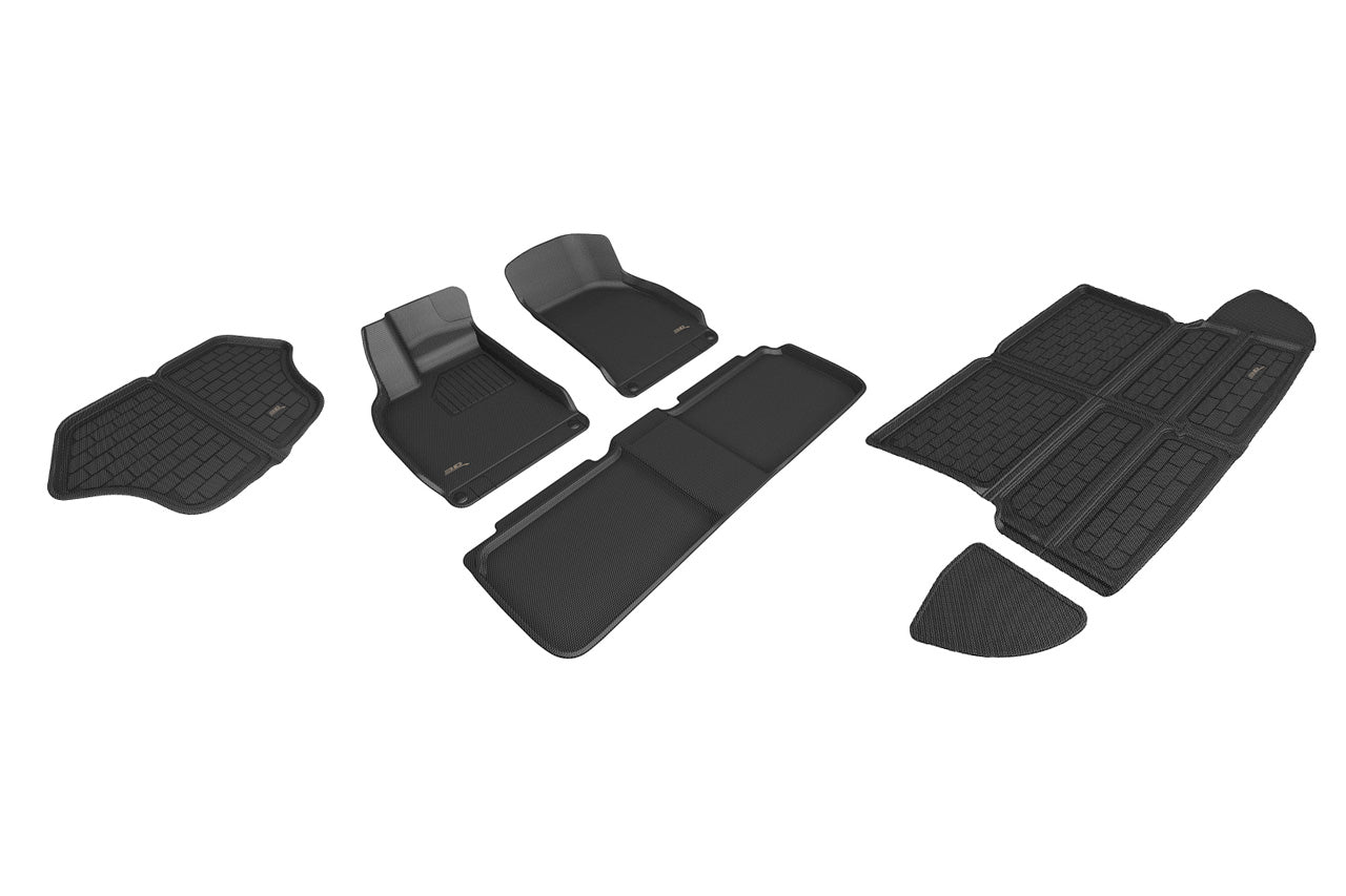 Lucid Air All Weather Custom Fit Floor Mats by 3D Kagu Maxspider