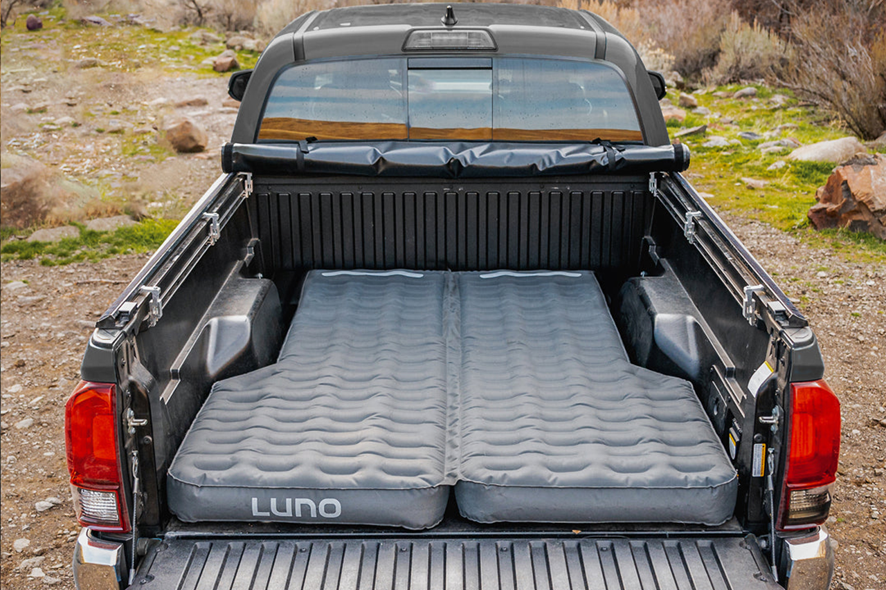 Luno Premium AIR Toyota Tacoma Truck Bed Mattress for Camping or Adventuring