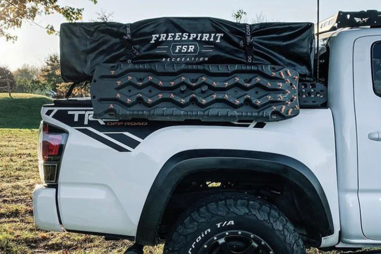 Side Molle Panels for Rivian R1T BillieBars Crossbar Low Profile Bed Racks
