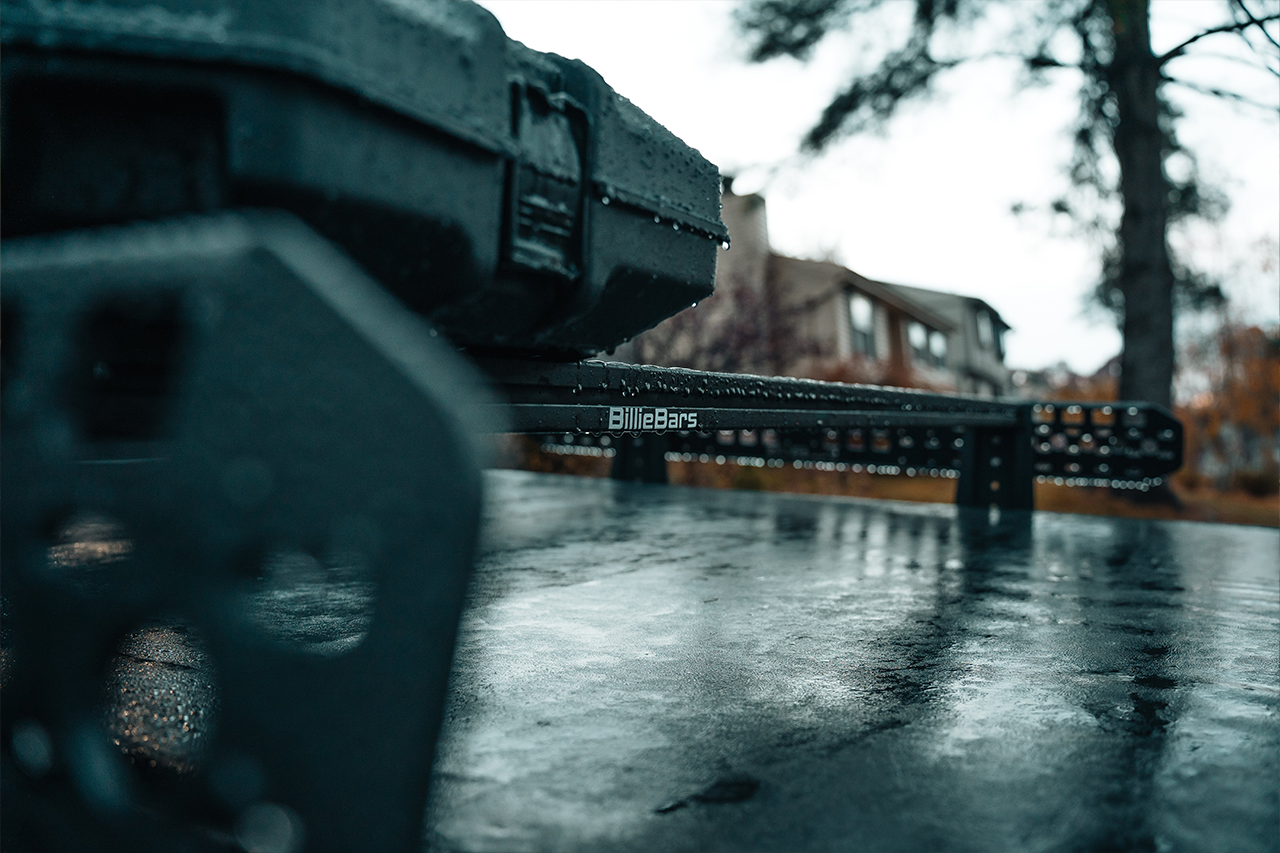 Side Molle Panels for Rivian R1T BillieBars Crossbar Low Profile Bed Racks