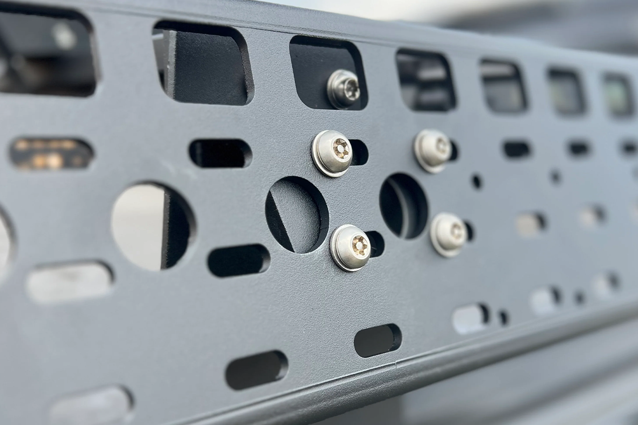 Side Molle Panels for Rivian R1T BillieBars Crossbar Low Profile Bed Racks