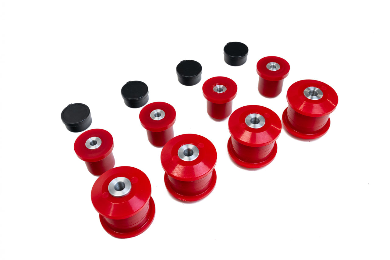 Tesla Model S High Performance Polyurethane Front Upper Control Arms & Lower Links Bushing Set