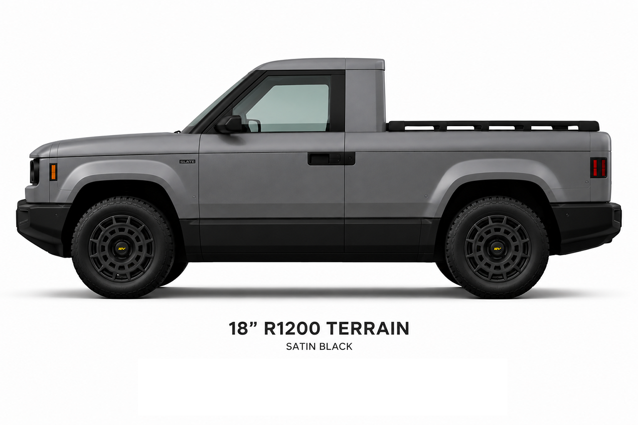 Team 1EV R1200 Terrain Flow Forged Wheels for Slate Auto Pickup Truck