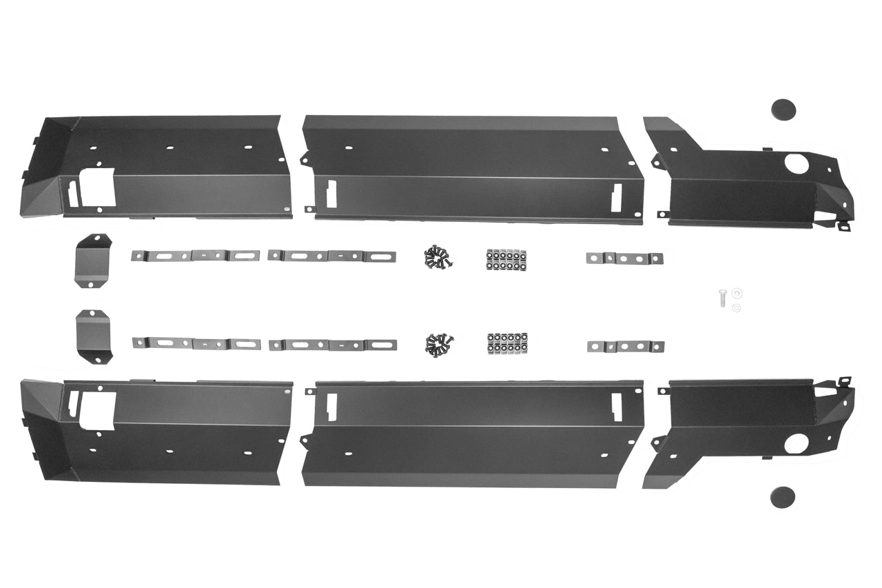 Team 1EV RMaxx Running Board "Bolt-on" Aero Cover Plates for Rivian R1T / R1S