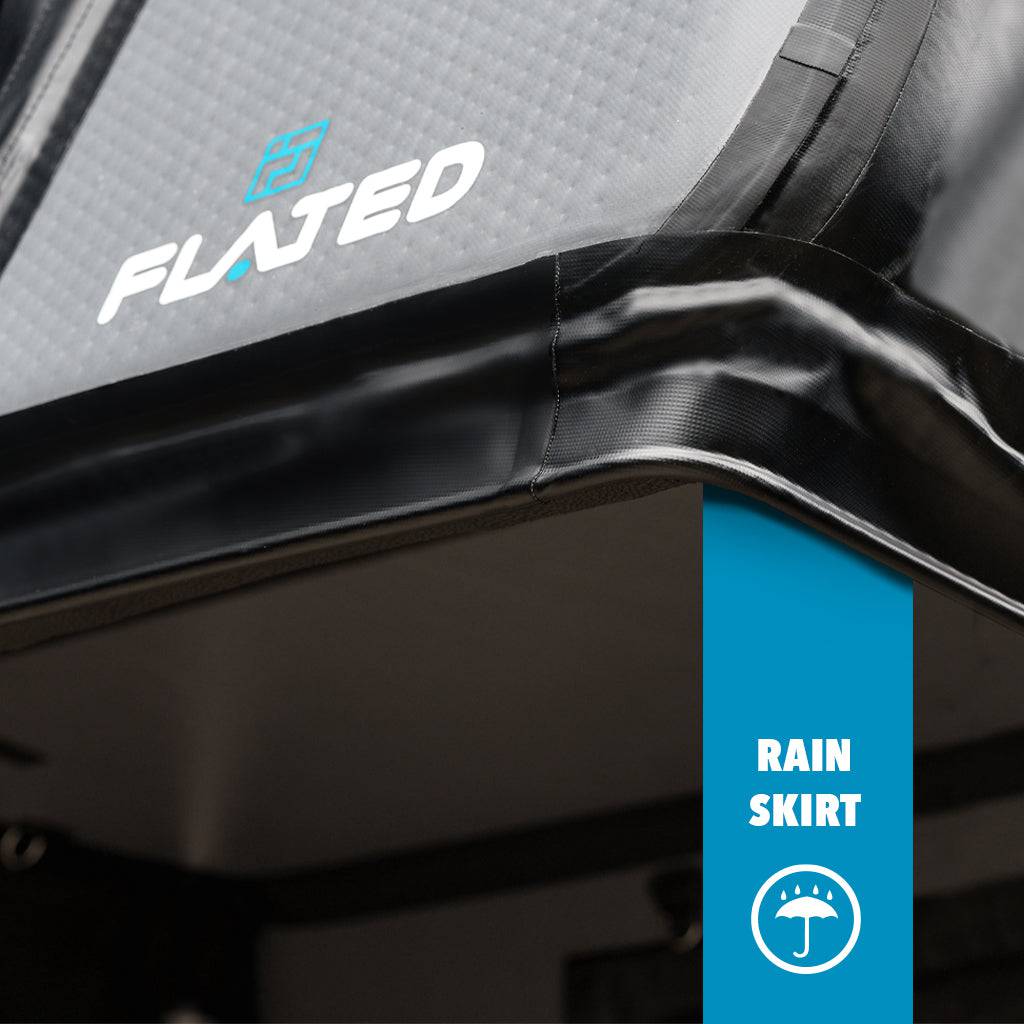 FLATED Inflatable Truck Bed Cap Shell for Rivian R1T for Rivian - MID-SHORT RIV CAP52
