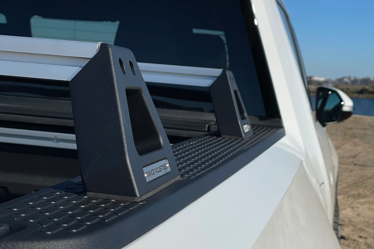 Badwater Low Profile Aluminum Crossbar Bed Rack for Rivian R1T by Range Industries