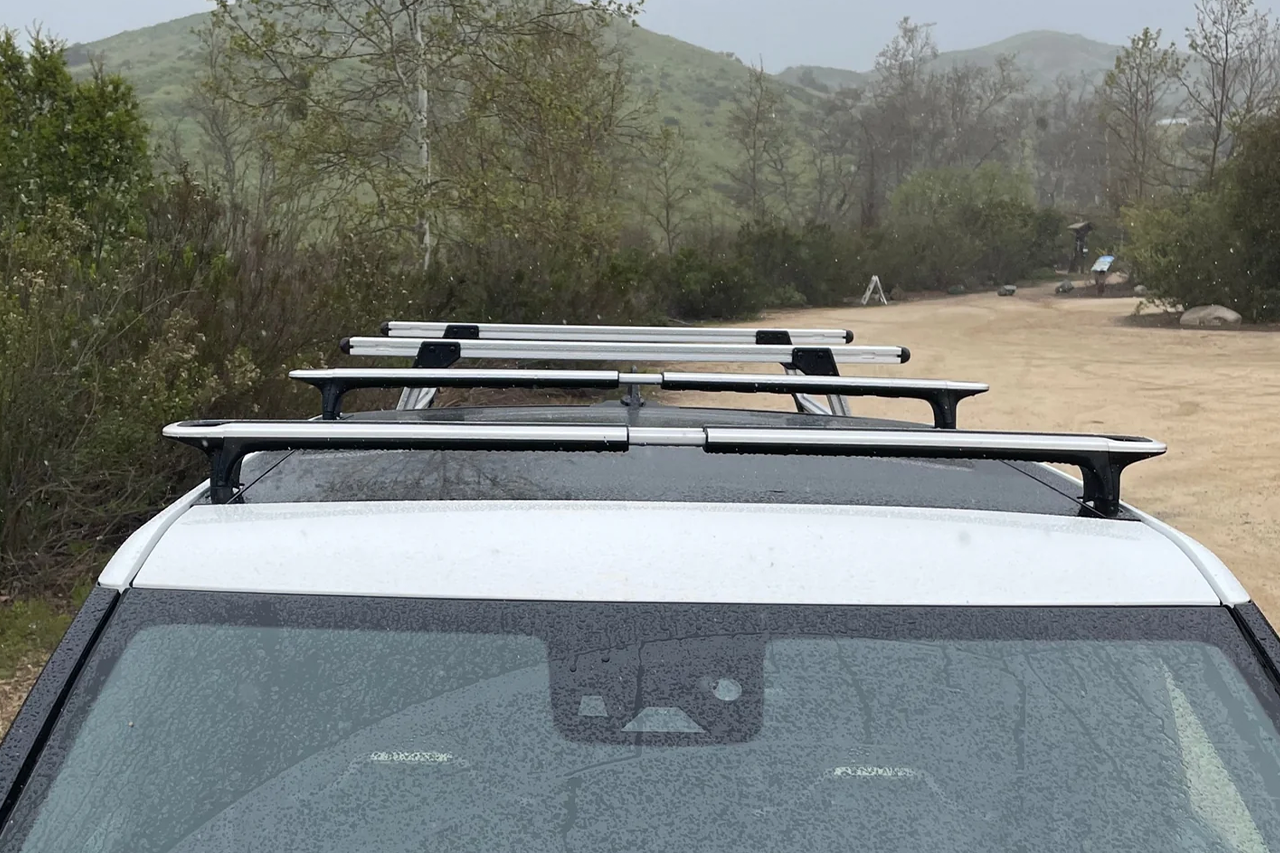 Mariner Aluminum Crossbar Bed Rack for Rivian R1T by Range Industries