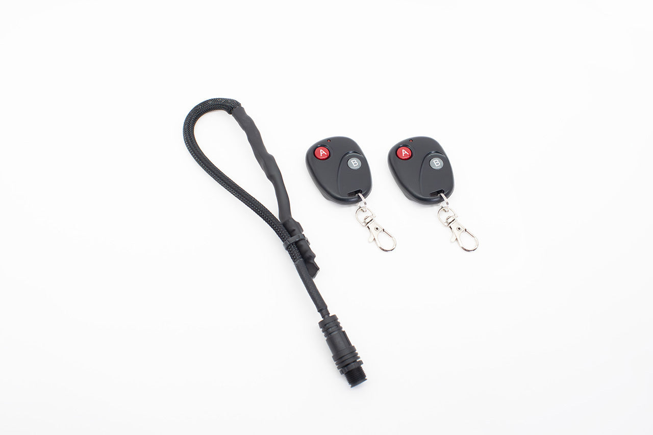 Wireless Remote Control Key Fob Switch Kit - Morimoto Banger LED Lighting (1 / 2 / 4 / Big Bangers)