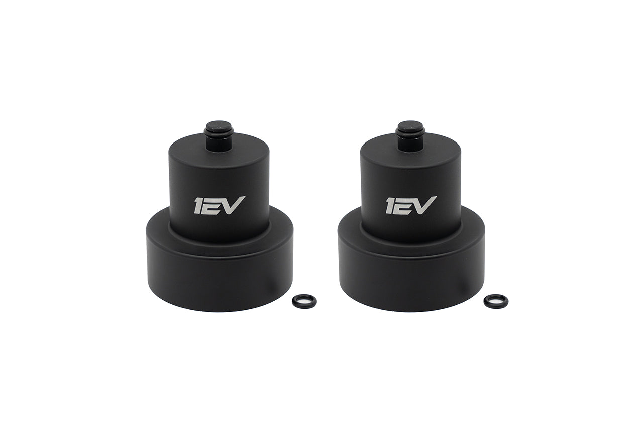 Jack Pad Pucks - Team 1EV Scout Series Billet Aluminum Heavy Duty Lifting Jack Pucks for Rivian R1T / R1S