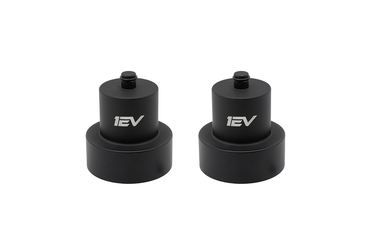 Jack Pad Pucks - Team 1EV Scout Series Billet Aluminum Heavy Duty Lifting Jack Pucks for Rivian R1T / R1S