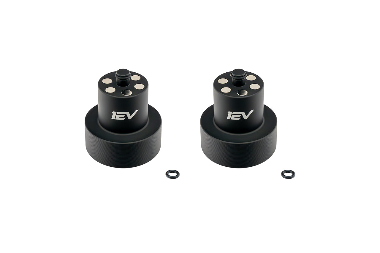 Jack Pad Pucks - Team 1EV Scout Series Billet Aluminum Heavy Duty Lifting Jack Pucks for Rivian R1T / R1S