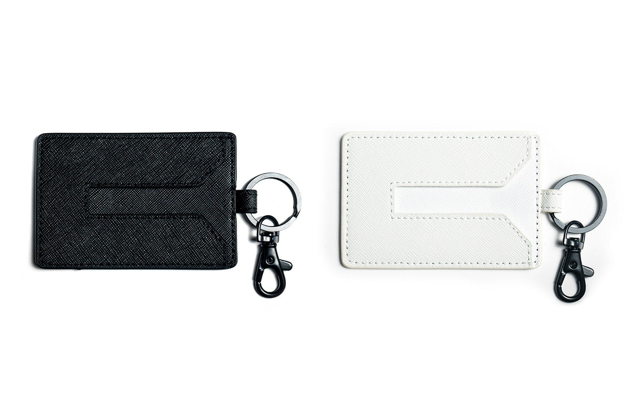 Tesla Model S 3 X Y Cybertruck Color Matched Leather Key Card Holder