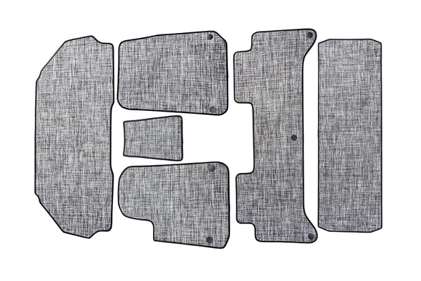 Chilewich Custom Color & Weave Floor Mat Sets for Rivian R1T / R1S