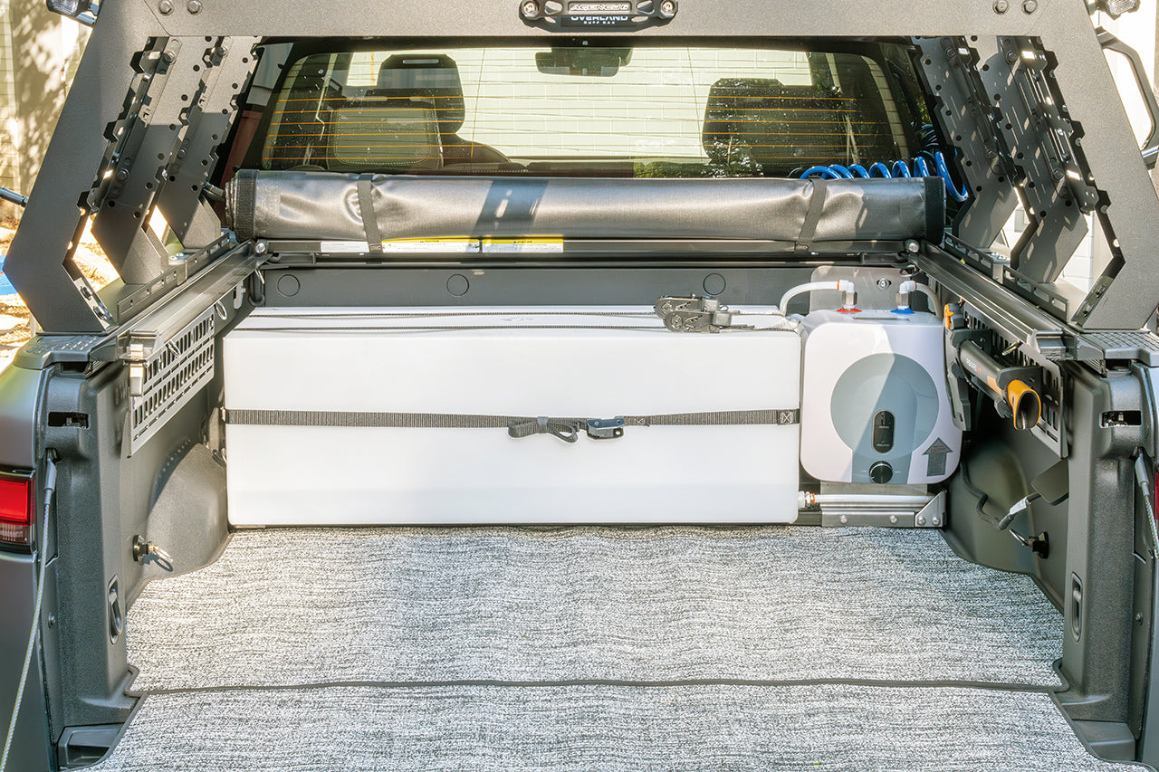 Team 1EV Onboard 40 Gallon Pressurized and Heated On-Demand Water System for Rivian R1T