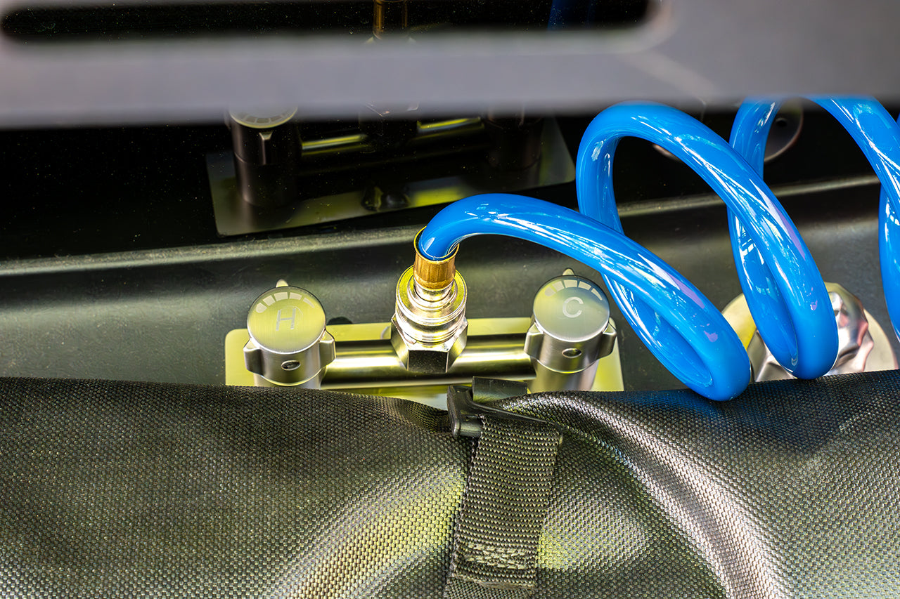 Team 1EV Onboard 40 Gallon Pressurized and Heated On-Demand Water System for Rivian R1T