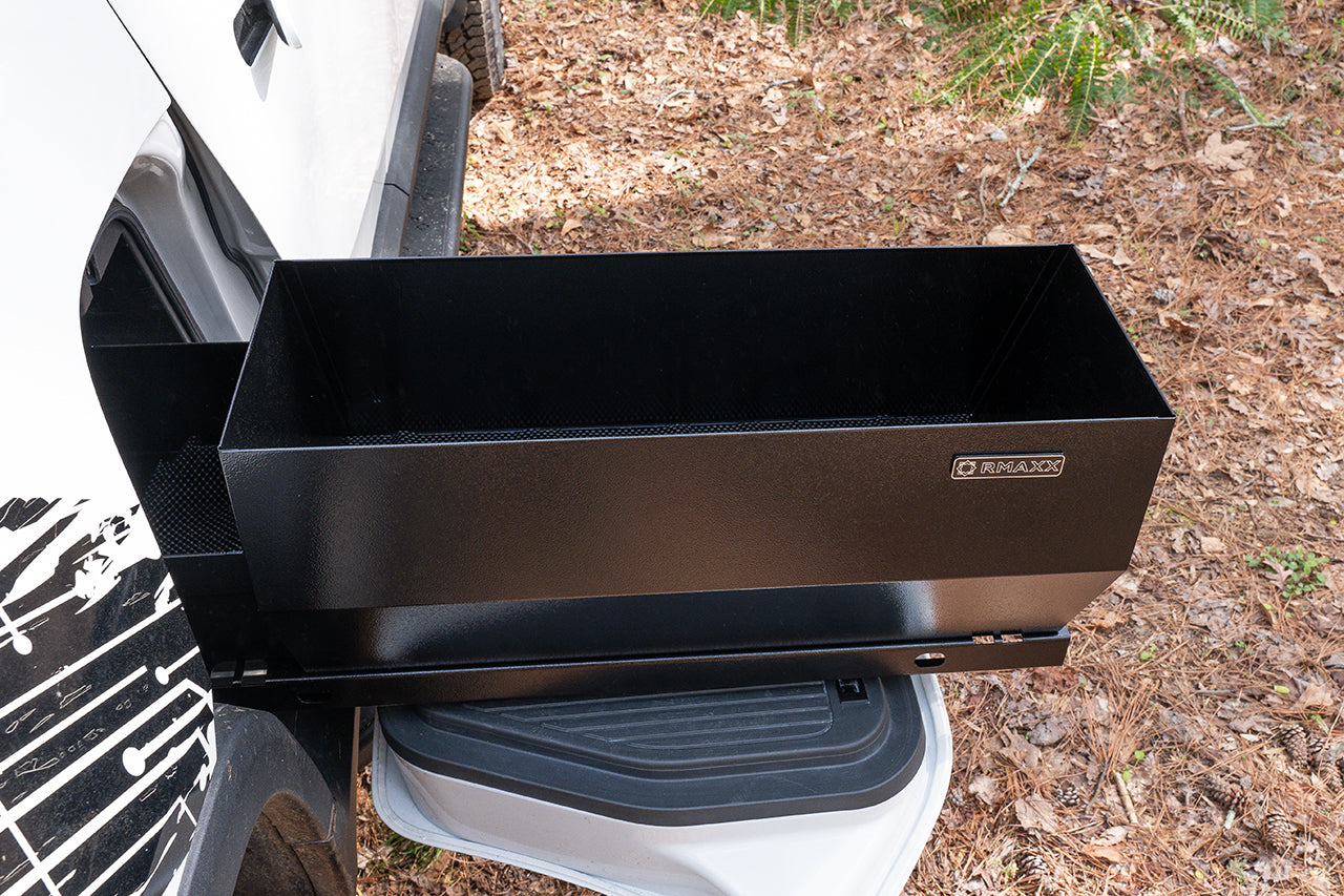 "OPEN-TOP BOX" for RMAXX Gear Tunnel Trolley Sled - Fits Rivian R1T