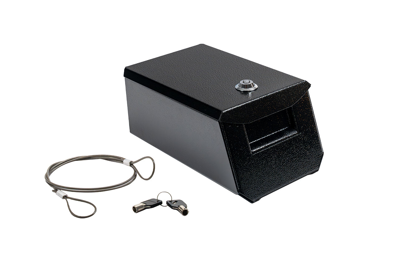 Team 1EV Camp Speaker Replacement Locking Gun & Valuables Steel Vault Box for Rivian R1T / R1S